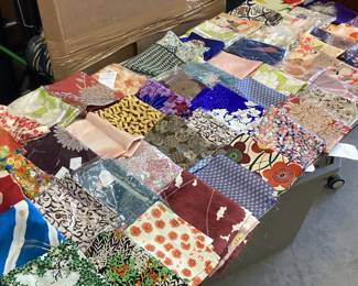Silk & Other Quilting Remnants