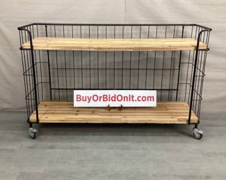 Industrial Rolling Shelf