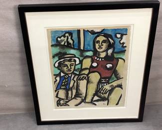 Fernand Leger (1881-1955) Lithograph