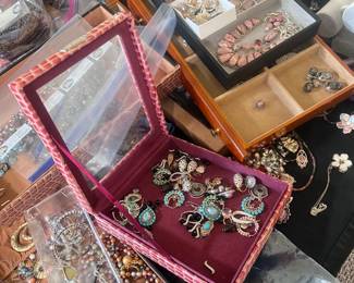 There was so much jewelry we were forced to bag it!