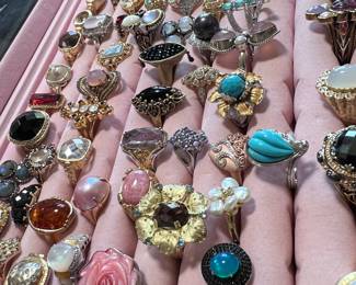 Over 500 Sterling Silver Rings