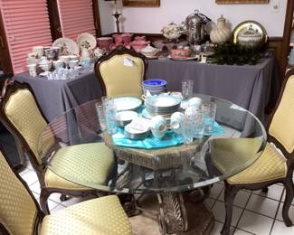 Nice breakfast table