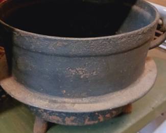 Early cast iron pot