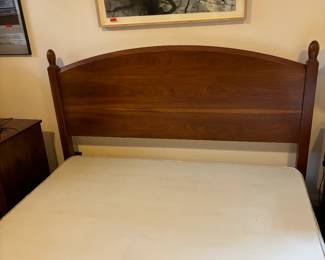 $100. Lane Queen sized headboard and boxspring - no mattress included.  Headboard is 62.5"w x 42"h. 
Available for Pre-sell which opens Wednesday April 18th at 9 am.