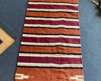 $420 Native American rug 5'1" x 2'4".Available for Pre-sell which opens Wednesday April 18th at 9 am.
