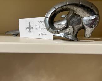 $280. Dodge Ram truck hood ornament.  