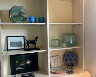 Decorative items and art by Julie Speidel for sale during in-person shopping unless photographed individually.