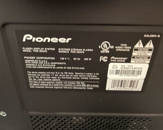 information on the TV