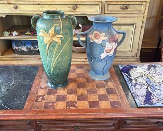 Roseville Floor Vases