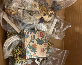 Loads of costume jewelry