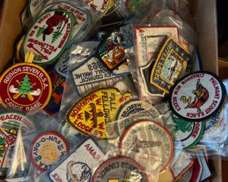 Vintage Boy scout patches
