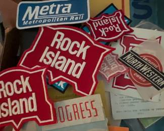 Vintage Railroad patches