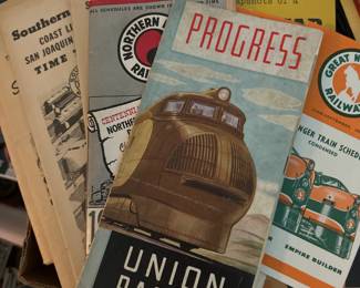 Vintage Railroads route maps and schedules