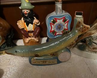 Fish Jim Beam Bottle