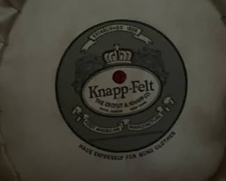 Knapp Felt Derby Hat