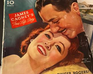 Modern Screen James Carney & Ginger Rogers