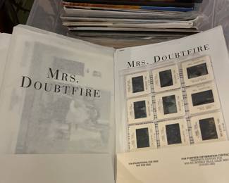 Mrs. Doubtfire and other media film relaease packets