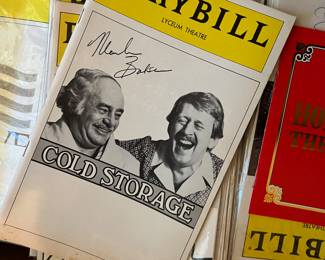 Huge Selection  of signed playbills from Lyceum theatre