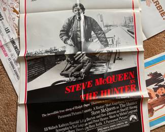Steve McQueen The Hunter Theater Poster