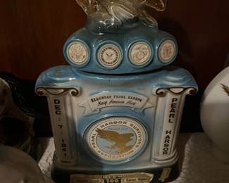 Remember Pearl Harbor Jim Beam Bottle