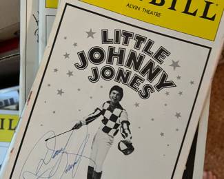 Signed playbill Alvin Theatre signed Donny Osmaon