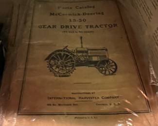 International Harvester Tractor manuals