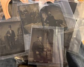 Vintage tin types