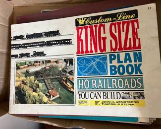 King Size Plan Book HO Railroads 