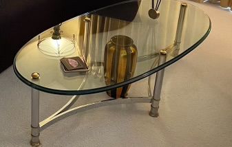 Glass table 250.00 we take credit cards and zelle