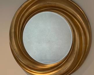 Mirror gold frame is 125.00