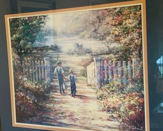 Kathryn Andrews Fincher print "Mom Won't Mind"