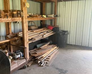 different sizes of lumber