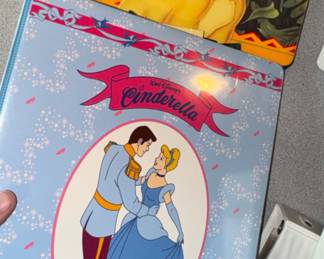 Cinderella and Lion King collectors cards