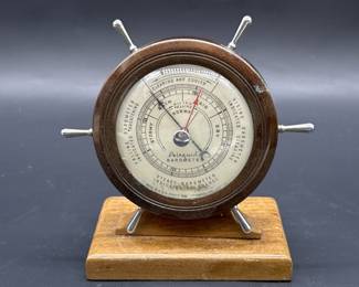 Vintage Nautical Barameter on Stand