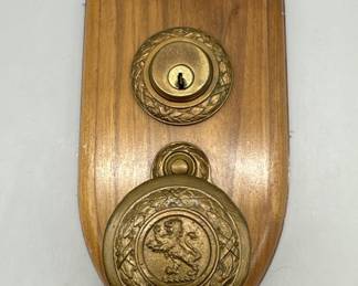 Antique-Look Doorknob w/ Lock Paperweight