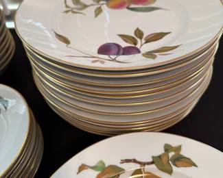 CP2 - F125 - $350. Evesham Gold China. 66 pieces. 