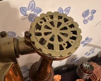 F113 - $475. Tyfon Brass Fog Horn in *Excellent* Antique Condition. 