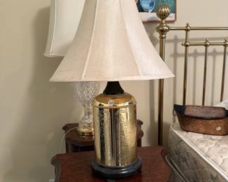 F102 - $50 - Brass Canister Lamp