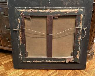 F1 - $3,500. Signed original painting on canvas. Artist Franz Meyerheim. 1866. Measures 29.5" x 32" framed. 