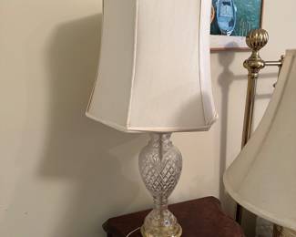 F103 - $25 Crystal Table Lamp