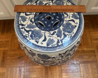 F81 - $40 - garden stool (bottom has repair)