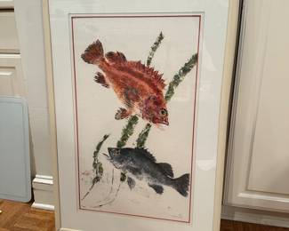 F112 - $30. Ron Warner Aquatic Impressions. Rock Fish. 