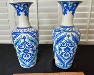 CP6 - $75 - Pair of Vases. Altin Gini - Turkey. 