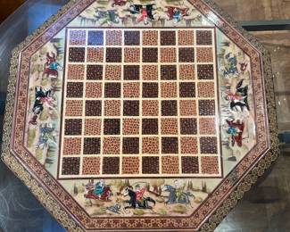 F111 - $50. Micromosaic Chess Board. 