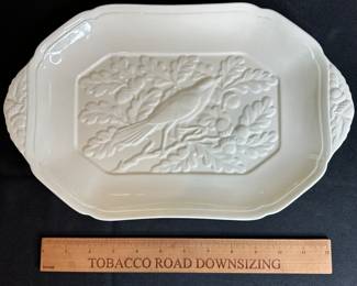 CP12 - $30. Spode Tray with Bird. 