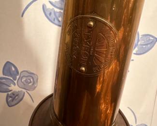 F113 - $475. Tyfon Brass Fog Horn in *Excellent* Antique Condition. 