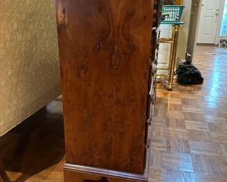 F90 - $550. 30 drawer Apothecary Cabinet. Measures 13" deep x 52.5" wide x 32" tall. 