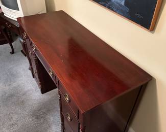 F45 - $50. Wooden desk - all drawers slide (bottom left is a little sticky)