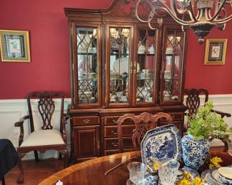 Lovely Federal Style China Cabinet