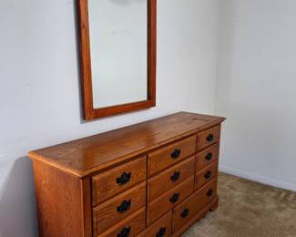 Chest of drawers with mirror #3